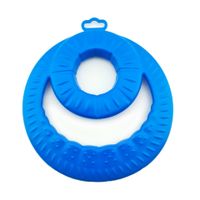 Hondenfrisbee rubber blauw - thumbnail