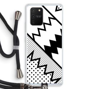 Pop Art #5: Samsung Galaxy S10 Lite Transparant Hoesje met koord