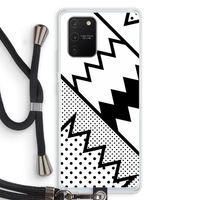 Pop Art #5: Samsung Galaxy S10 Lite Transparant Hoesje met koord