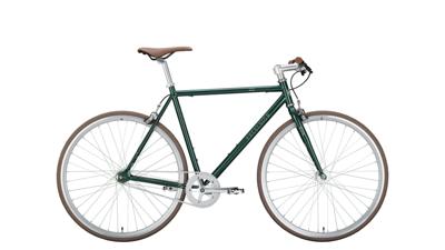 EXCELSIOR singlespeed "dandy" (#1) bike excels. dandy 28/52 diam. 1sp moss green