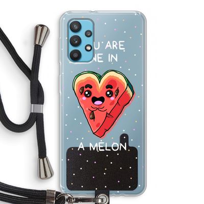 One In A Melon: Samsung Galaxy A32 4G Transparant Hoesje met koord