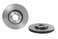 COATED DISC LINE BREMBO, Remschijftype: Binnen geventileerd, u.a. für VW