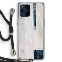 Meet you there: Oppo Find X3 Transparant Hoesje met koord