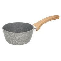 Steelpan/sauspan - Alle kookplaten geschikt - grijs - dia 17 cm - Steelpannen - thumbnail