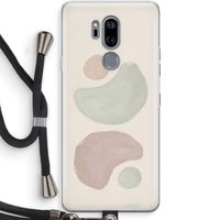 Geo #10: LG G7 Thinq Transparant Hoesje met koord