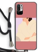 Cosy: Xiaomi Redmi Note 10 5G Transparant Hoesje met koord
