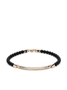 LUIS MORAIS bracelet en or 14ct serti d'onyx et de diamants