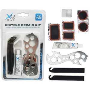 Fiets reparatie / gereedschap set 10-delig