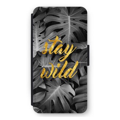 Stay wild: iPhone 11 Flip Hoesje
