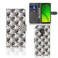 Motorola Moto G7 Power | Telefoonhoesje | Met pasjeshouder | Salamander Grey