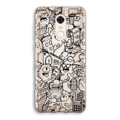 Vexx Black City : Xiaomi Redmi 5 Transparant Hoesje