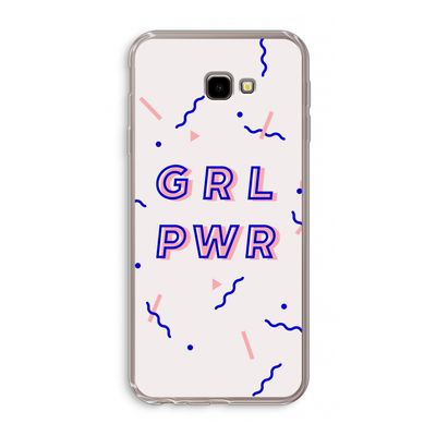 GRL PWR: Samsung Galaxy J4 Plus Transparant Hoesje