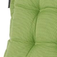 Kussen lage rug Rib limoen 105 cm x 50 cm (4 stuks) Madison - Madison