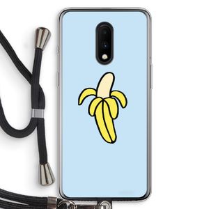 Banana: OnePlus 7 Transparant Hoesje met koord