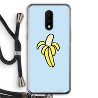 Banana: OnePlus 7 Transparant Hoesje met koord