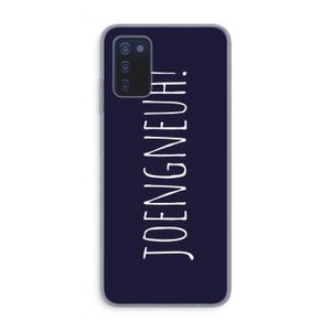Joengneuh!: Samsung Galaxy A03s Transparant Hoesje