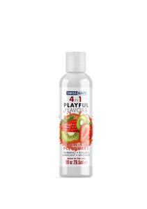 Playful 4 In 1 Glijmiddel Met Straw-Kiwi Pleasures-Smaak - 30ml