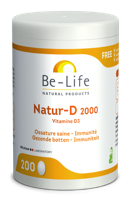 Be-Life Natur-D 2000 Capsules