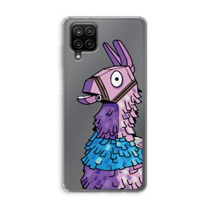 Lama: Samsung Galaxy A12 Transparant Hoesje