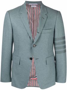 Thom Browne manteau Fit 1 à détail 4 bandes signature - Bleu