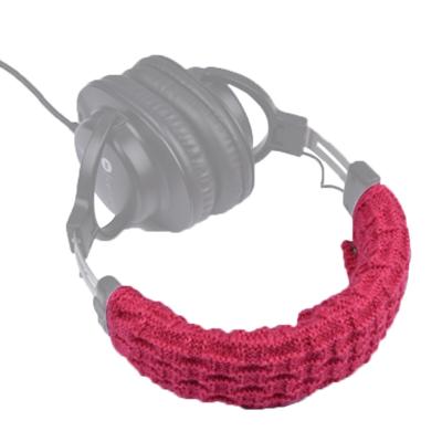 Gebreide hoofdtelefoon stofdichte beschermhoes voor beats Studio2/ATH-MSR7/Sennheiser (rood)