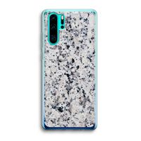 Gespikkelde marmer: Huawei P30 Pro Transparant Hoesje