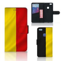 Huawei P10 Lite | Bookstyle Case | Belgische Vlag | Portemonnee hoesje