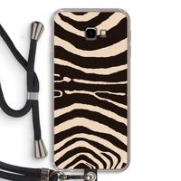 Arizona Zebra: Samsung Galaxy J4 Plus Transparant Hoesje met koord