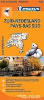 Michelin Wegenkaart 532 Nederland Zuid (Paperback)