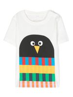 Stella McCartney Kids t-shirt à imprimé Penguin Scarf - Blanc