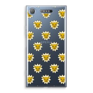 Leeuwenkoppen: Sony Xperia XZ1 Transparant Hoesje