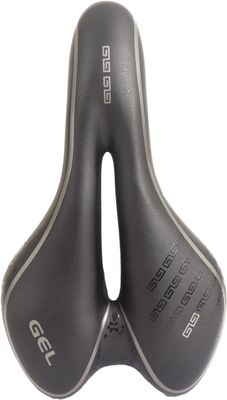 Edge Fietszadel umbria gel - zwart
