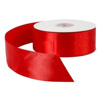 Creativ Company Satijnlint rood, 50m