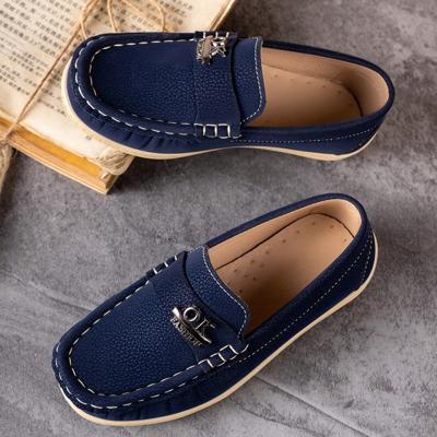 1 Pair Fashion All-Match Comfortable Breathable Children Flat Shoes Blue / EUR28