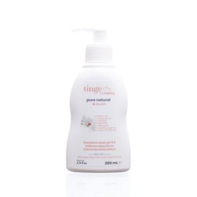Tinge For Moms Feminine Wash pH 5.5 200ml Tinge For Moms Feminine Wash pH 5.5 200ml