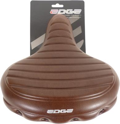 Edge fietszadel urban xl wave bruin
