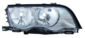 Koplamp rechts ZILVER tot 8/'02 inclusief stelmotor 0646962