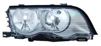 Koplamp rechts ZILVER tot 8/'02 inclusief stelmotor 0646962