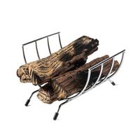 Rek voor houtstukken | Happy Cocooning | Accessoires voor buitenhaarden op gas | Aluminium