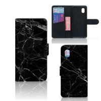 Alcatel 1B (2020) | Bookcase | Marmer Zwart - Origineel Cadeau Vader
