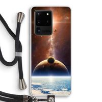 Omicron 2019: Samsung Galaxy S20 Ultra Transparant Hoesje met koord