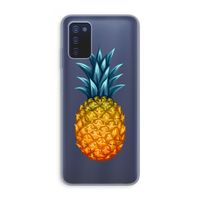 Grote ananas: Samsung Galaxy A03s Transparant Hoesje