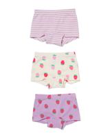 HEMA Kinderboxers Stretch Katoen - 3 Stuks Multi (multi) - thumbnail