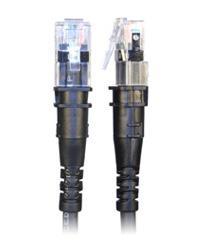 PatchSee TP-6A-U/16 netwerkkabel Zwart 4,9 m Cat6a U/UTP (UTP)