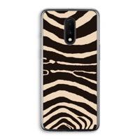 Arizona Zebra: OnePlus 7 Transparant Hoesje - thumbnail