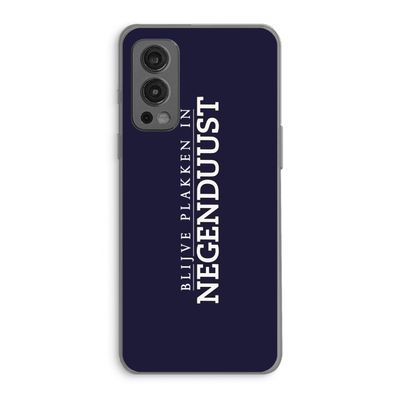 Blijve plakken in Negenduust: OnePlus Nord 2 5G Transparant Hoesje