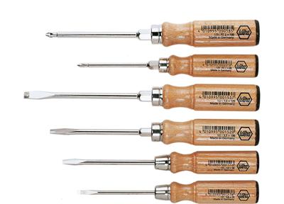 Wiha 162ZK6SO Houten schroevendraaier set - 07150
