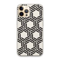 Geometrisch patroon: iPhone 13 Pro Max Transparant Hoesje