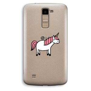 Eenhoorn: LG K10 (2016) Transparant Hoesje