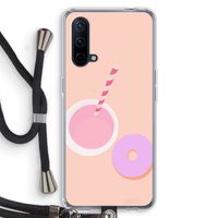 Donut: OnePlus Nord CE 5G Transparant Hoesje met koord